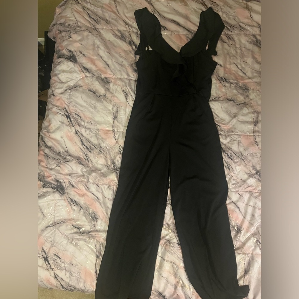 Black pant suit